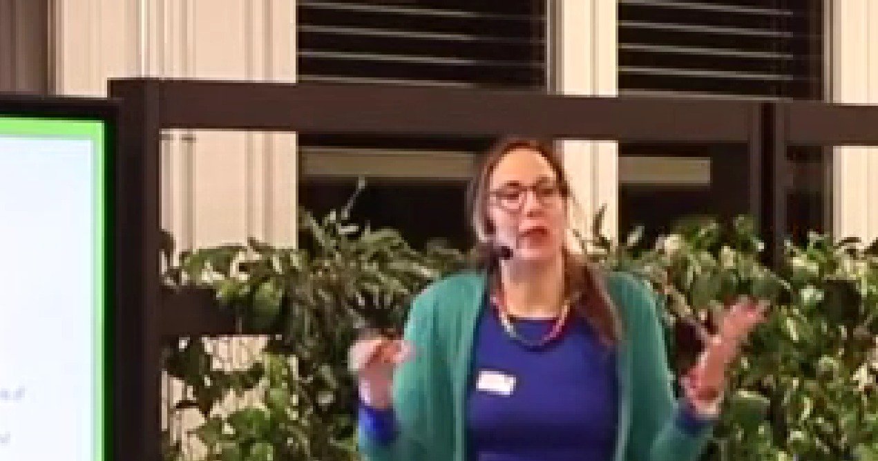 Nathalie Buschor am Hacking HR Forum Zürich