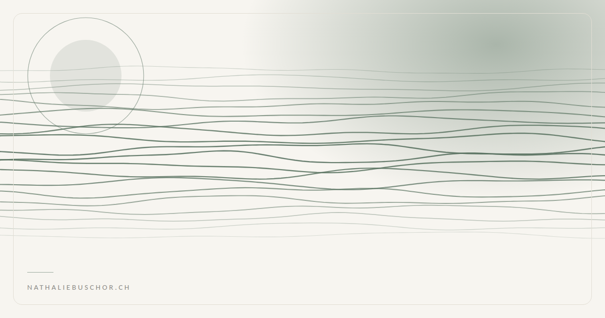 Clear, calm green lines – cover image for the article on freedom and judgment