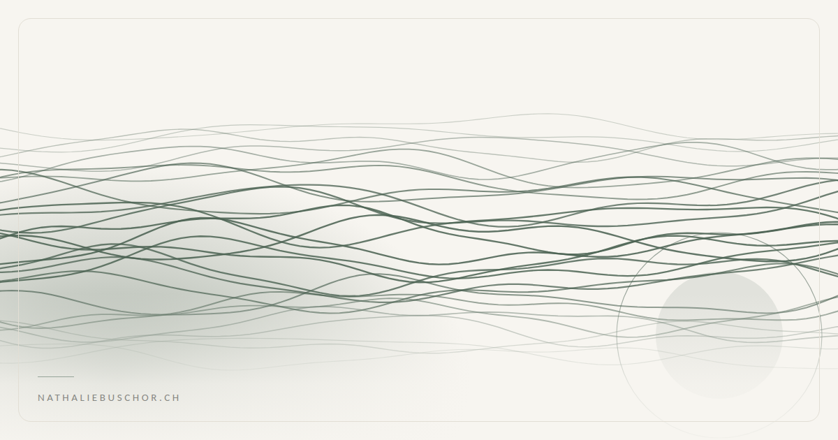 Densely moving dark-green lines – cover image for the article on the climate crisis